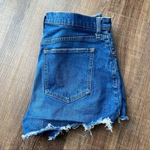 Abercrombie High Rise Cutoff Short Curve Love size 29